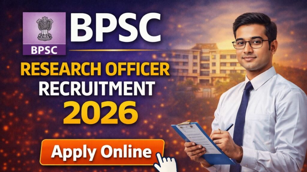 BPSC Research Officer Online Form 2026
