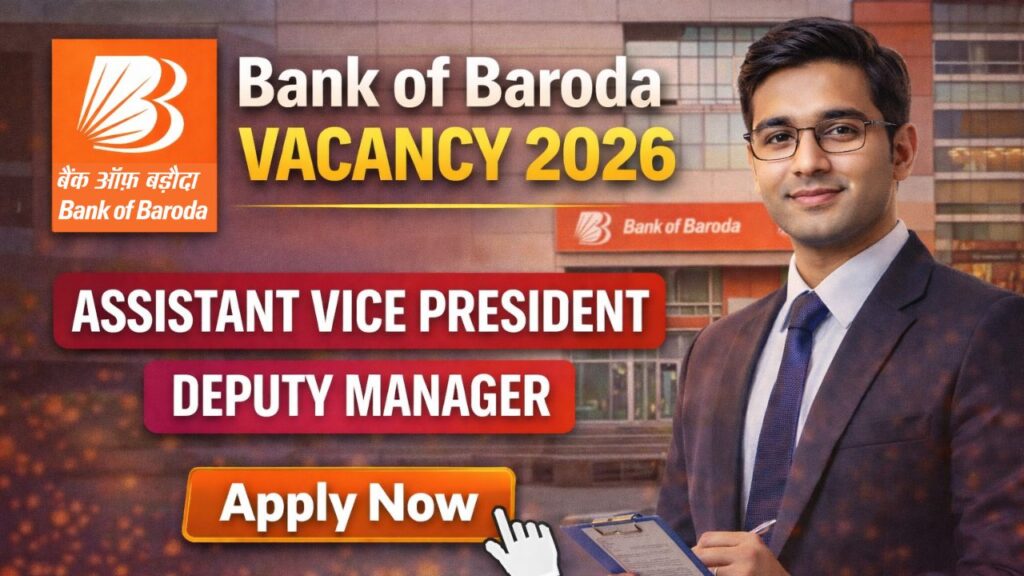Bank of Baroda Vacancy 2026
