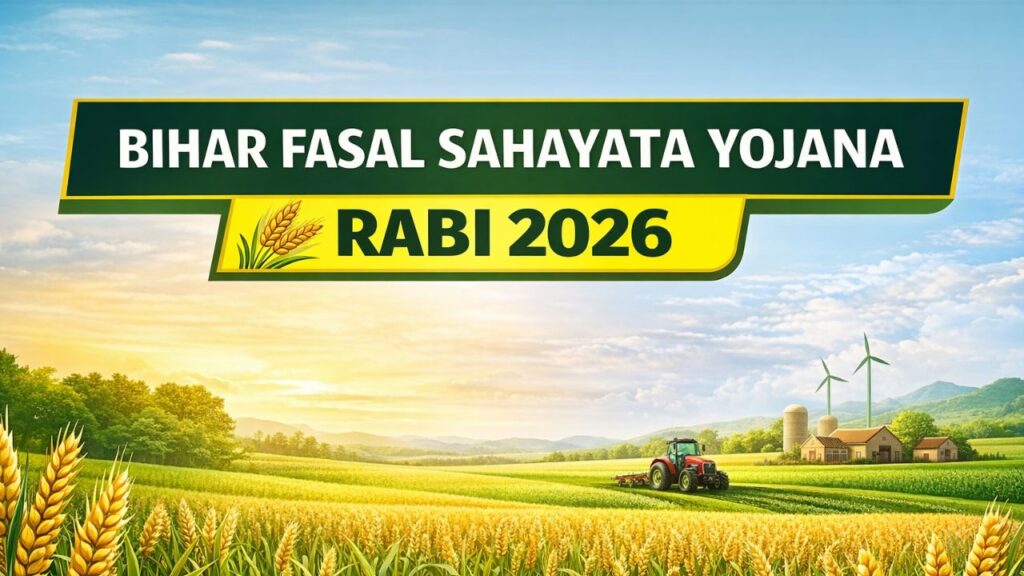 Bihar Fasal Sahayata Yojana Rabi 2026