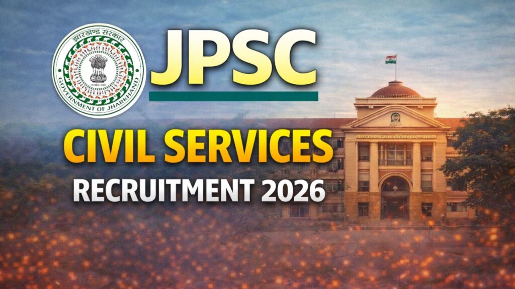 Jharkhand JPSC Civil Services Recruitment 2026