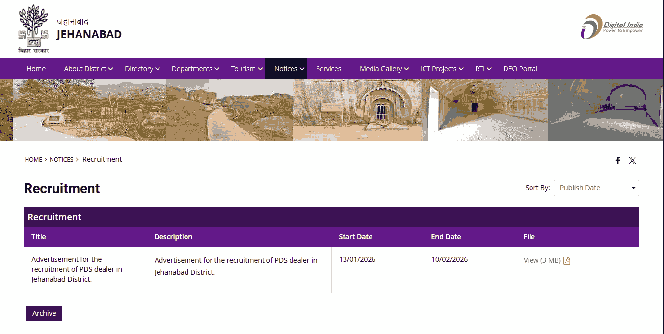 Bihar ICDS Recruitment 2026