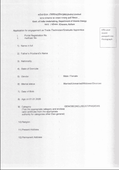 IREL Apprentices Vacancy 2026