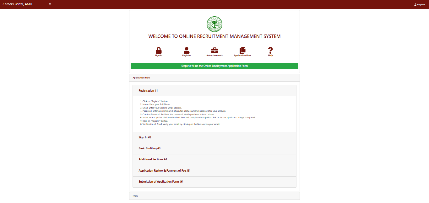 AMU Non Teaching Faculty Recruitment 2026