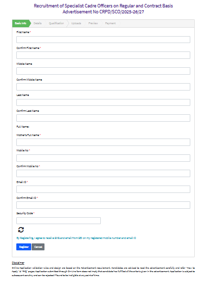 SBI SCO Recruitment 2026