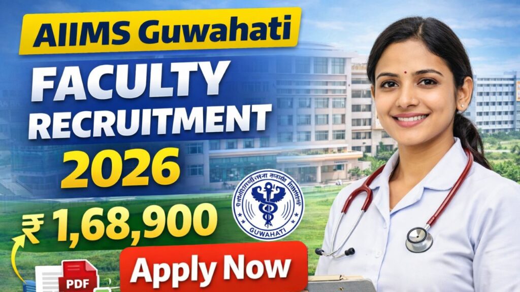 AIIMS Guwahati Faculty Recruitment 2026