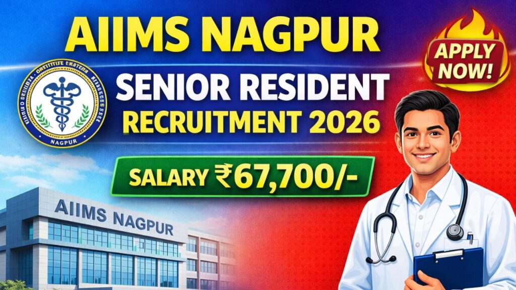 AIIMS Nagpur Senior Resident Recruitment 2026