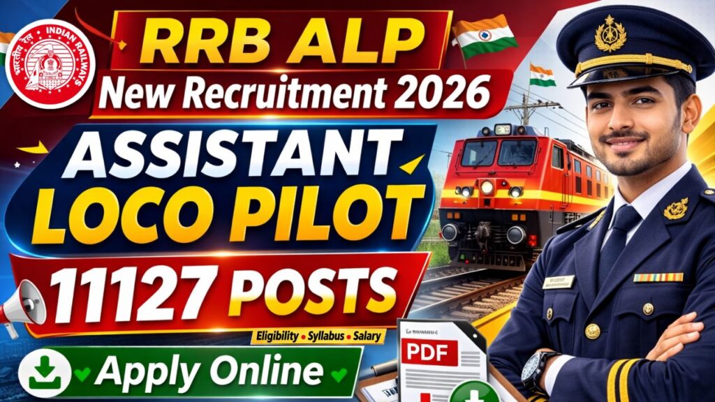 RRB ALP New Recruitment 2026