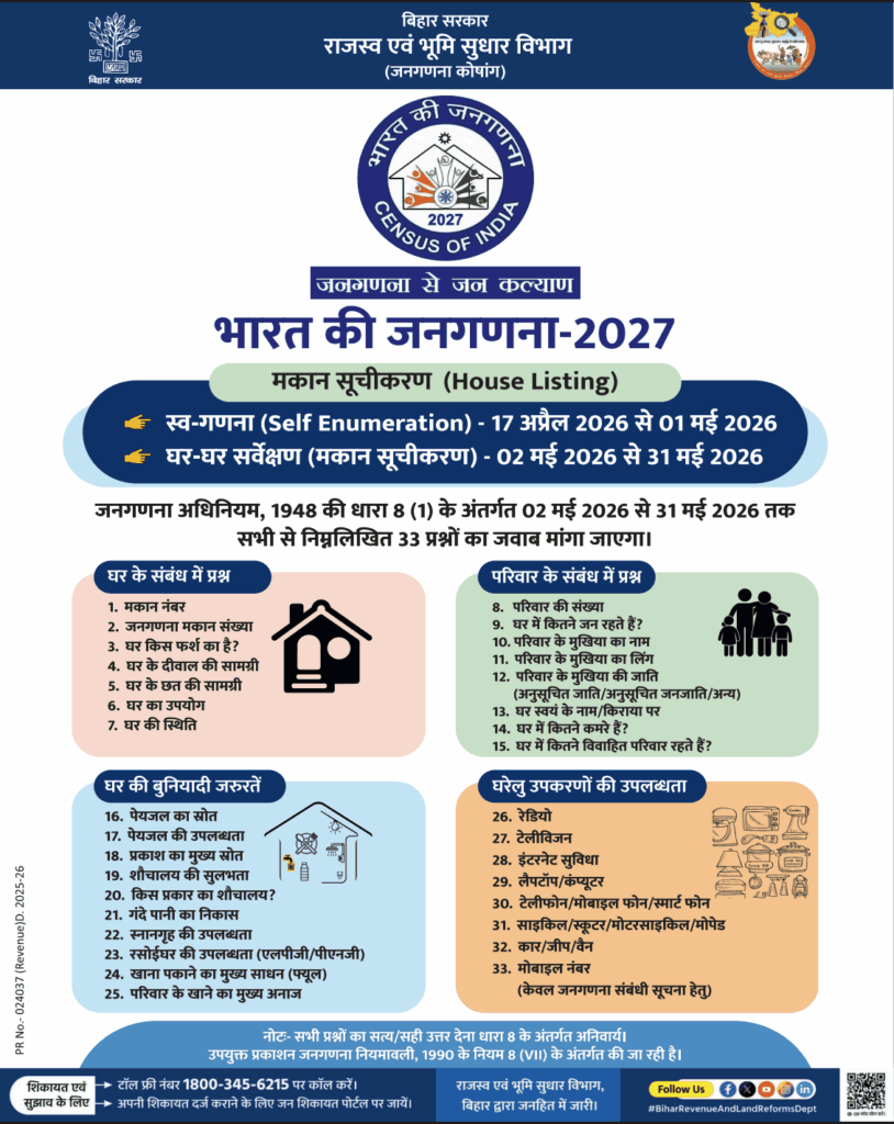 भारत जनगणना 2027