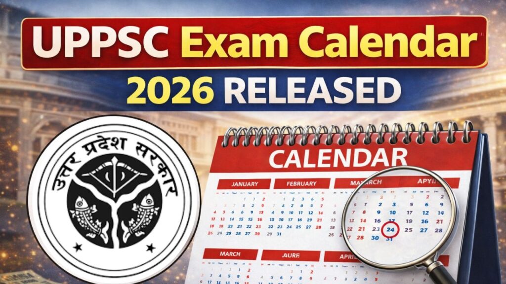 UPPSC Exam Calendar 2026