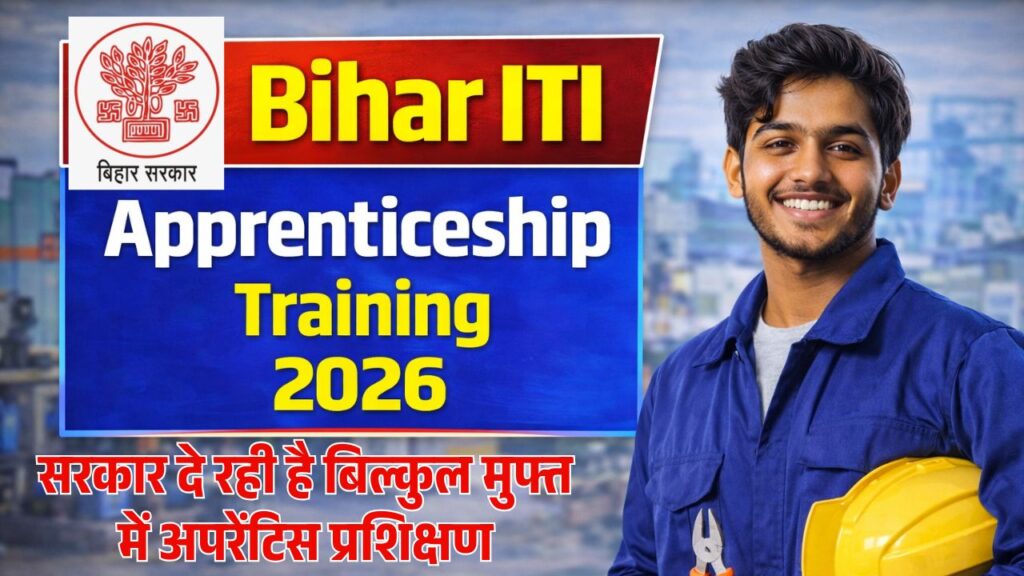 Bihar ITI Apprenticeship Training Online Form 2026