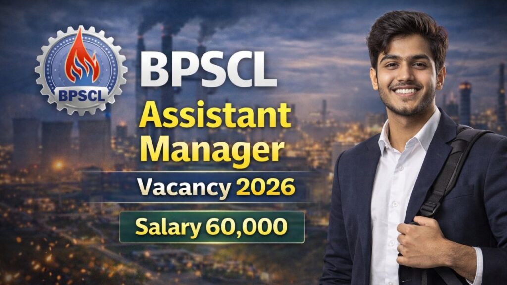 BPSCL Assistant Manager Vacancy 2026