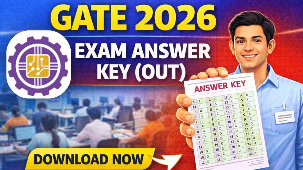 GATE 2026 Exam Answer Key