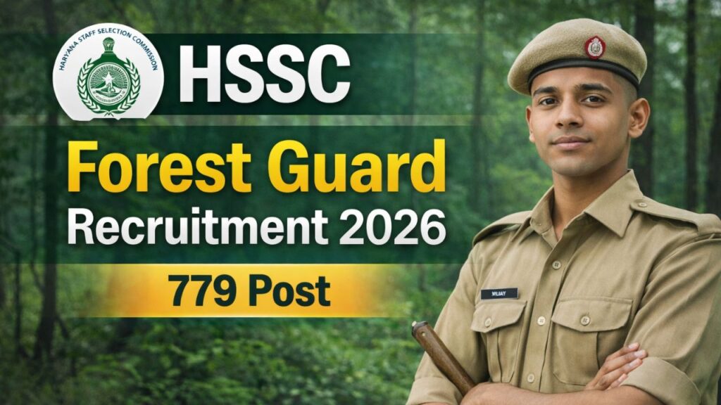 HSSC Forest Guard Recruitment 2026