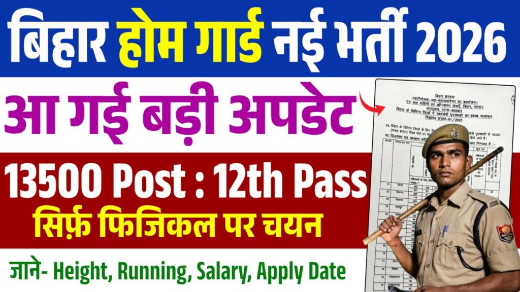 Bihar Home Guard Recruitment 2026
