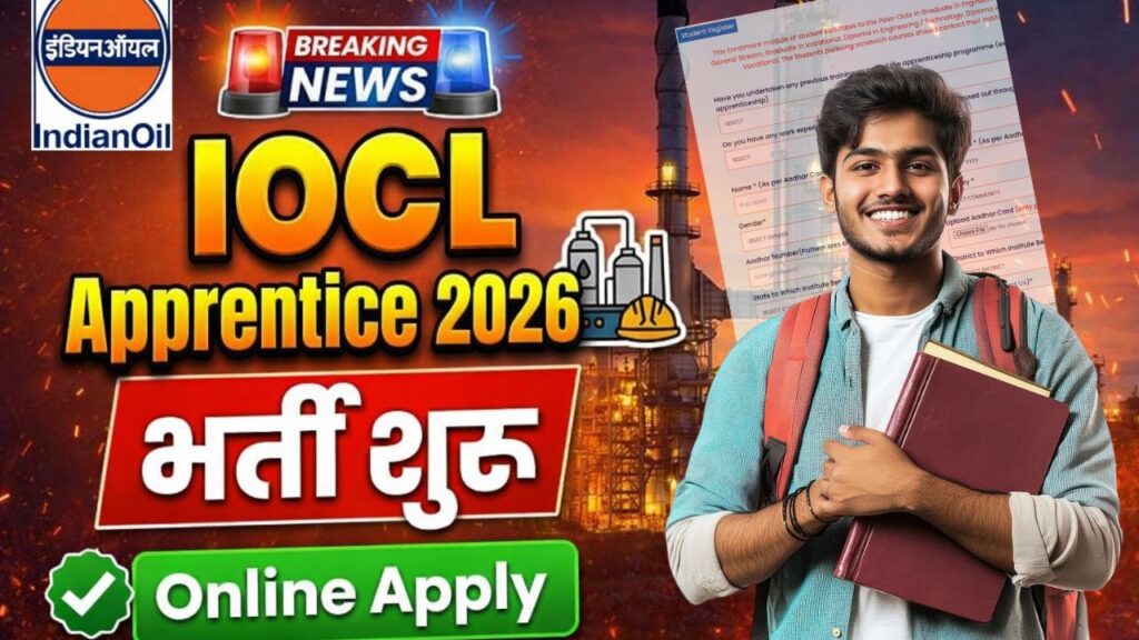 IOCL AOD Digboi Refinery Apprentice Vacancy 2026