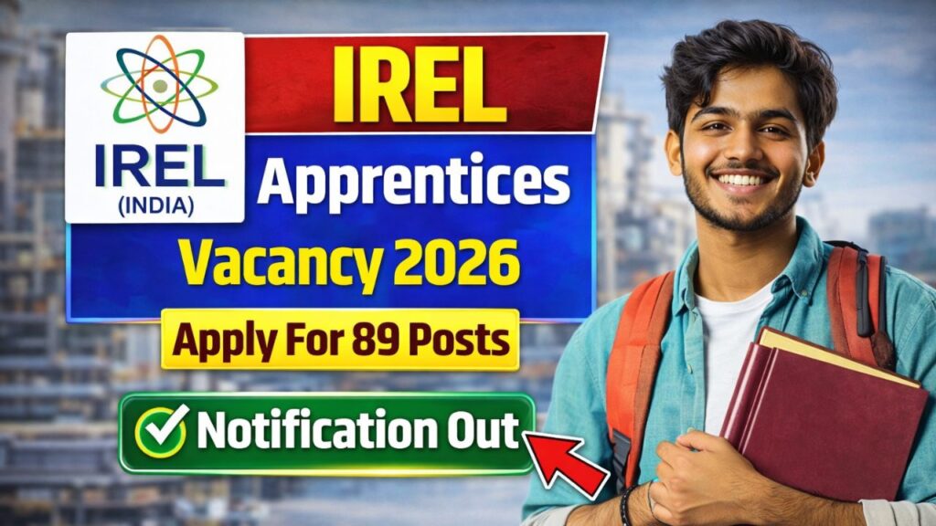 IREL Apprentices Vacancy 2026