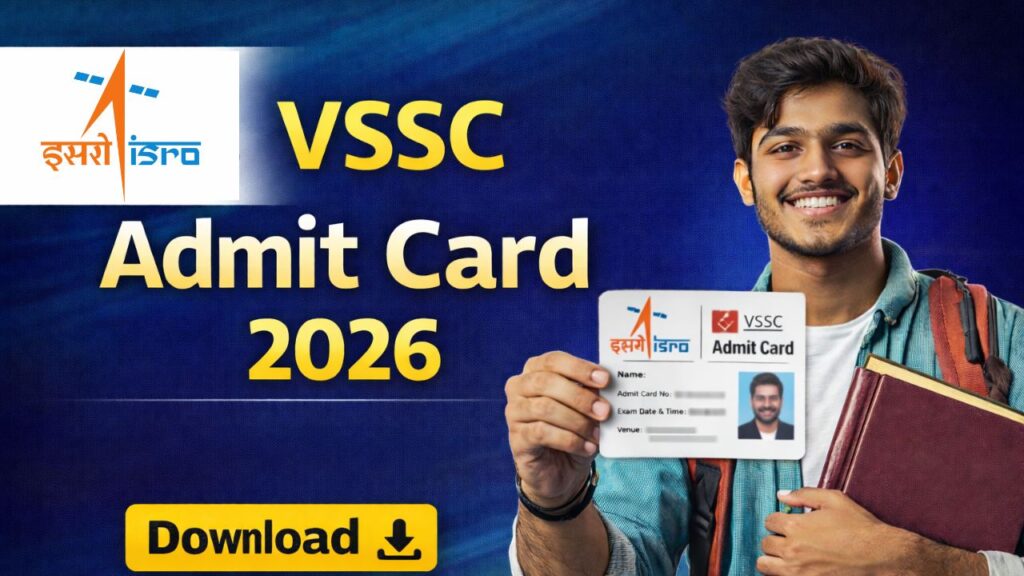 ISRO VSSC Admit Card 2026