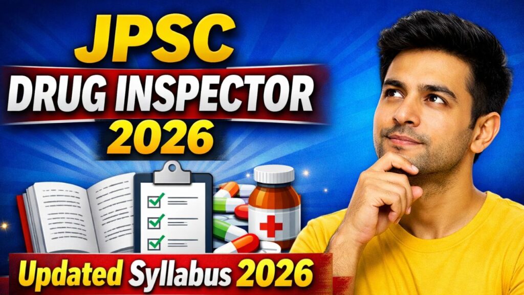 JPSC Drug Inspector Syllabus 2026
