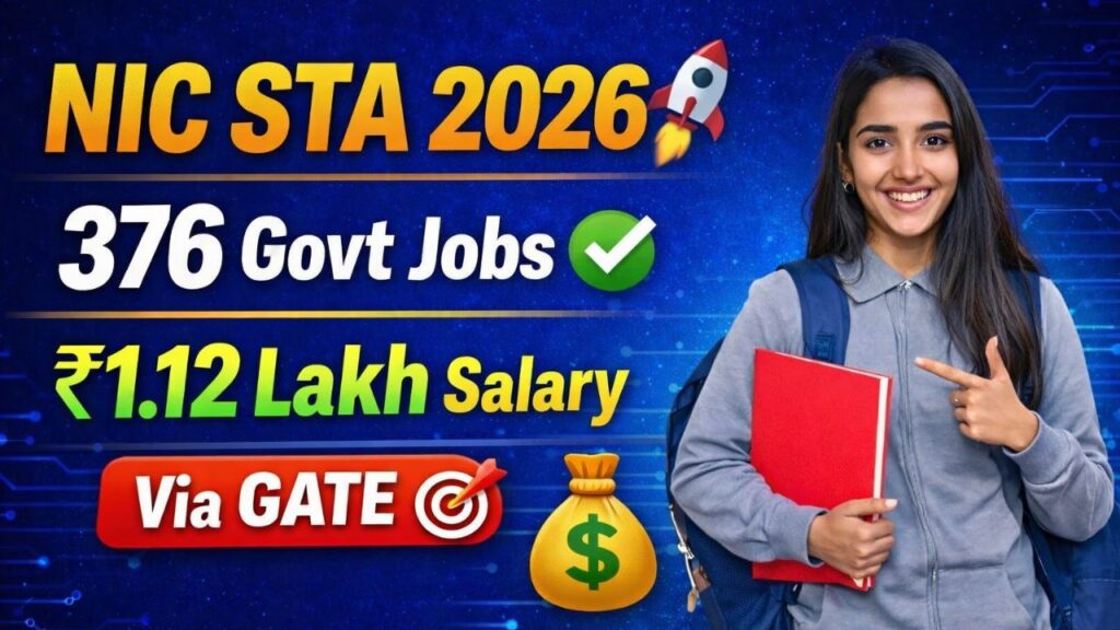 NIC Scientific & Technical Assistant Recruitment 2026