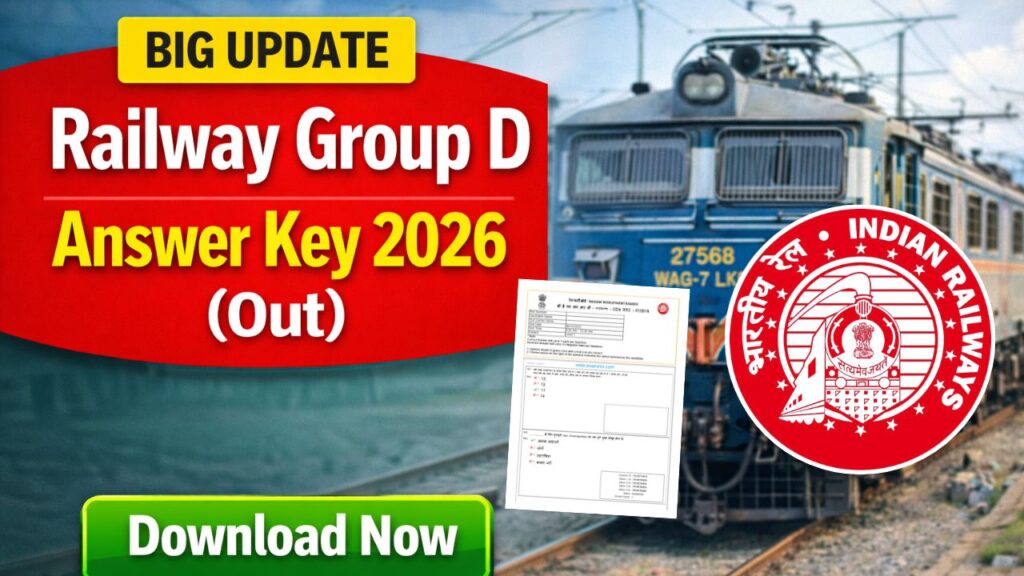 Railway Group D Answer Key 2026