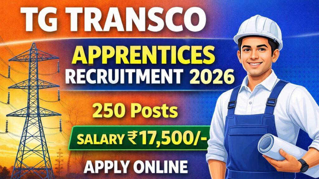 TGTRANSCO Apprentices Recruitment 2026