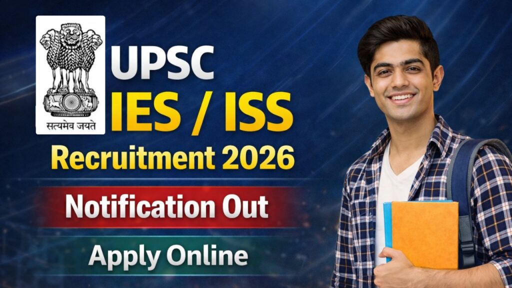 UPSC IES / ISS Recruitment 2026