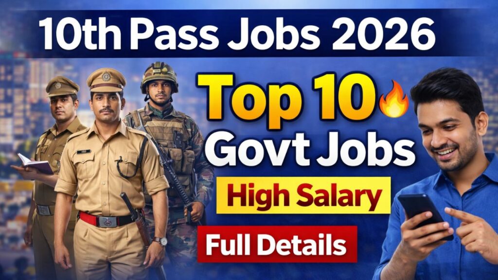 Top Best Government Jobs After 10th