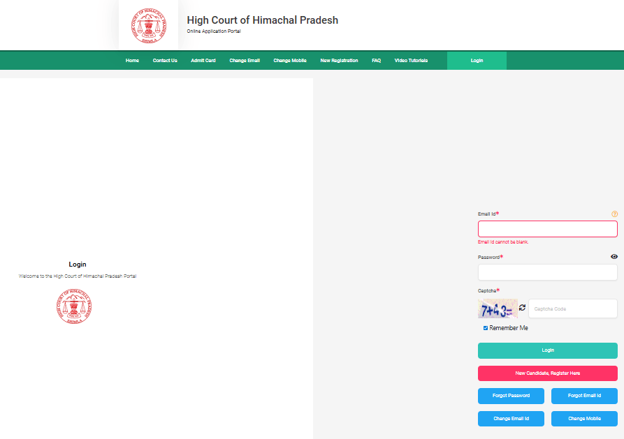 HP High Court Recruitment 2026