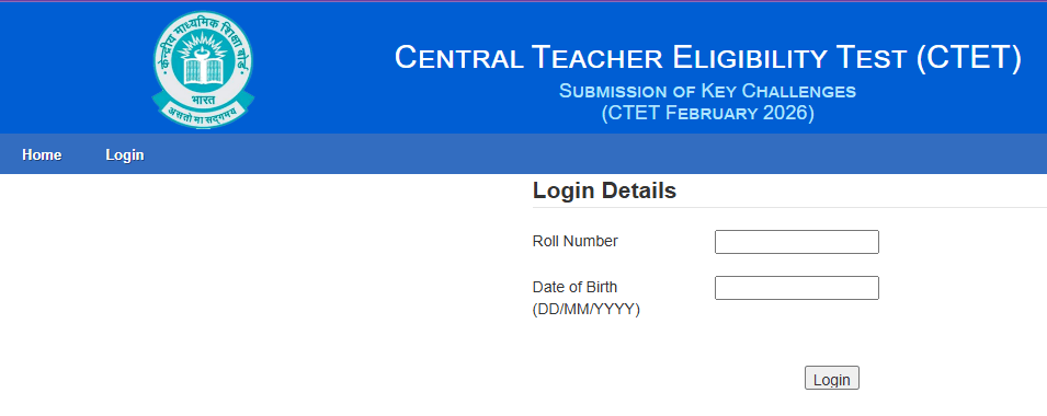 CTET Feb Answer Key 2026