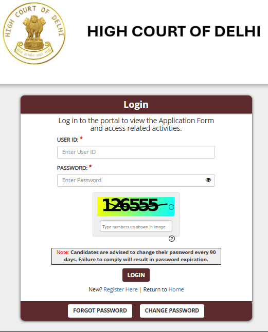 Delhi High Court JJA Admit Card 2026