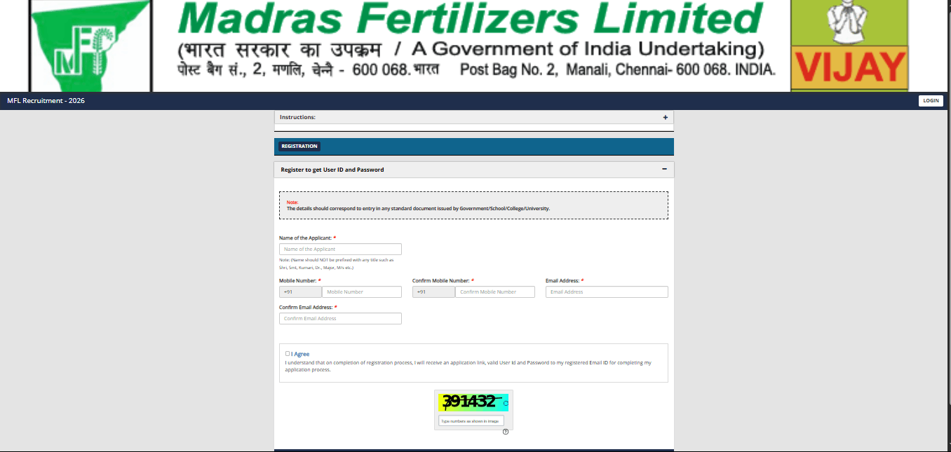 MFL Non Supervisor Recruitment 2026