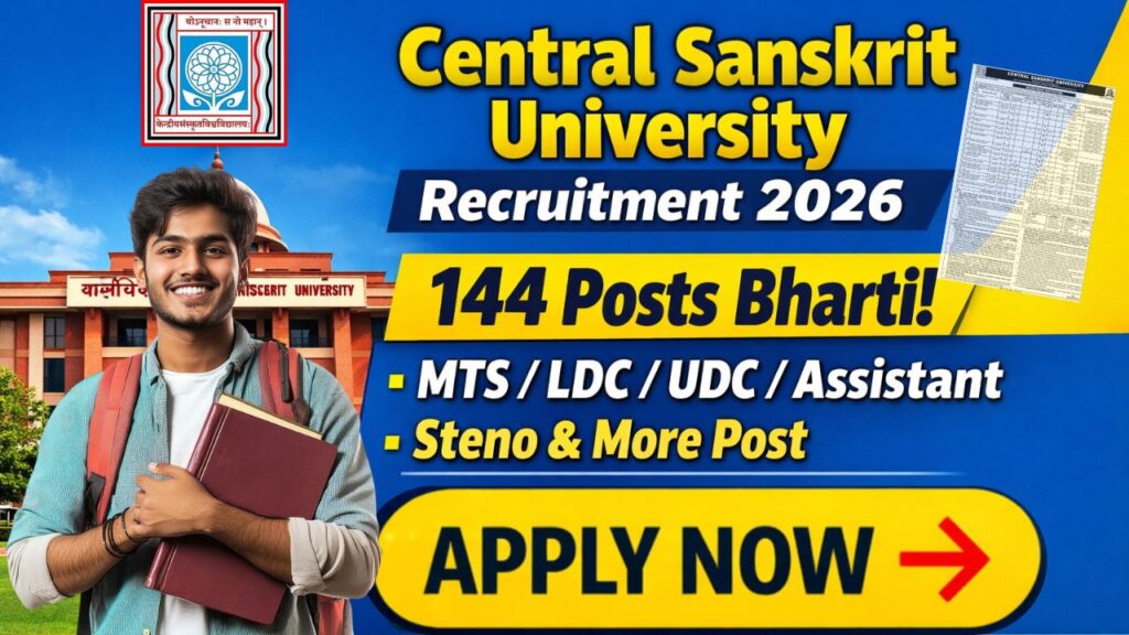 CSU Non Teaching Recruitment 2026