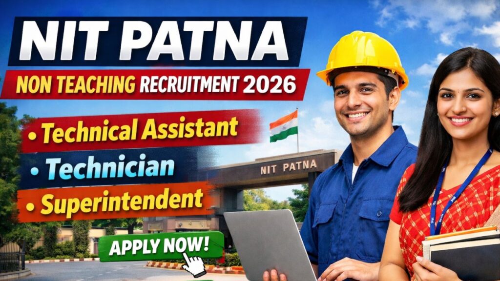 NIT Patna Non Teaching Recruitment 2026