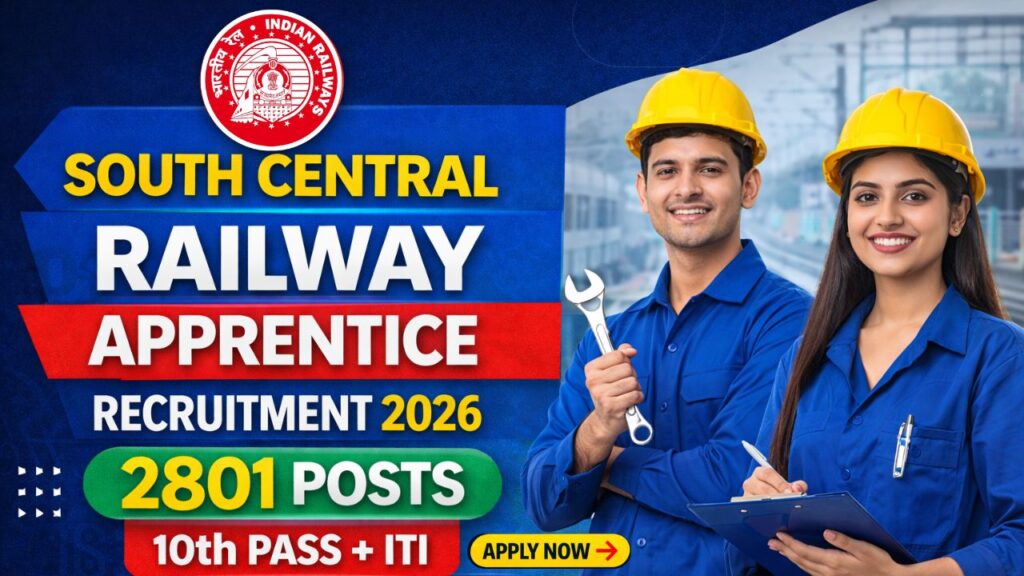 South Central Railway Apprentice Recruitment 2026
