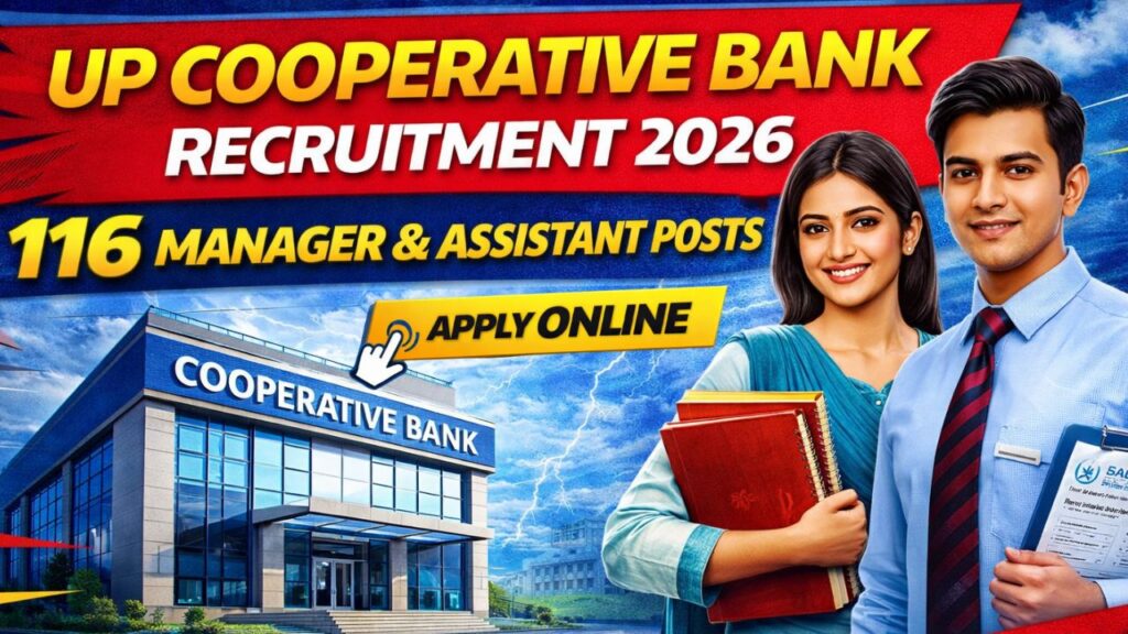 UP Uttar Pradesh Cooperative Bank Recruitment 2026