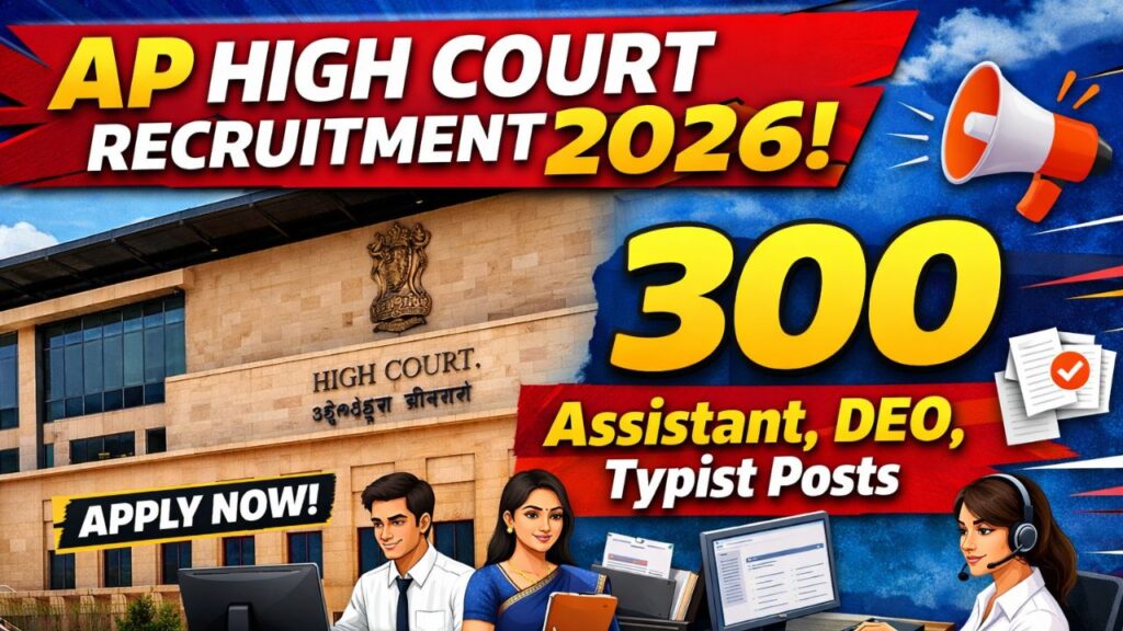 AP High Court Recruitment 2026