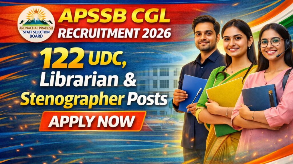 APSSB CGL Various Posts Recruitment 2026