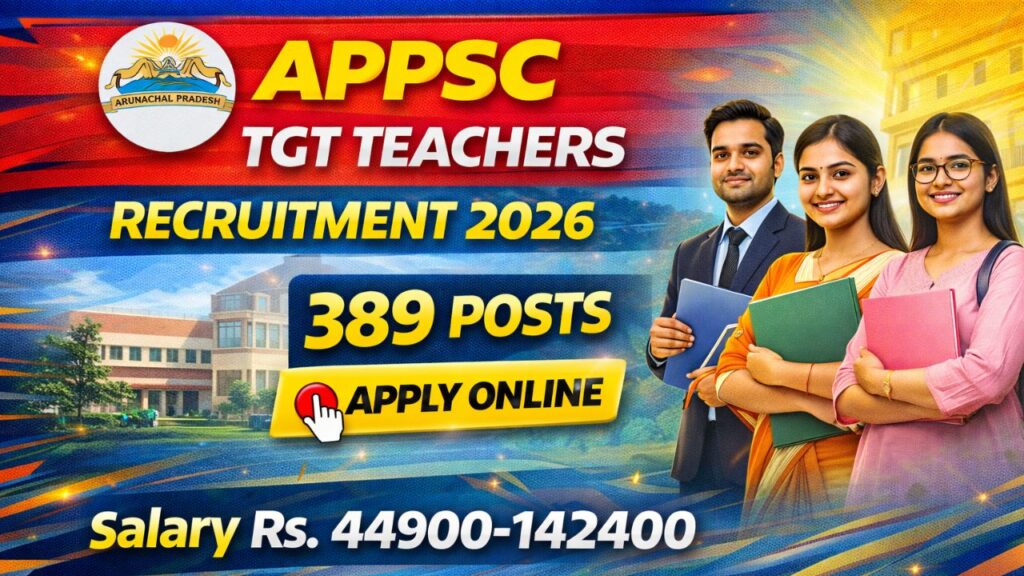 APPSC TGT Teachers Recruitment 2026