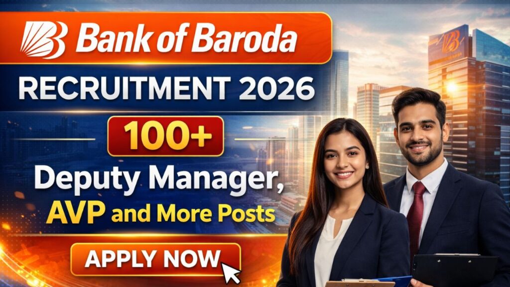 Bank of Baroda Professionals Recruitment 2026