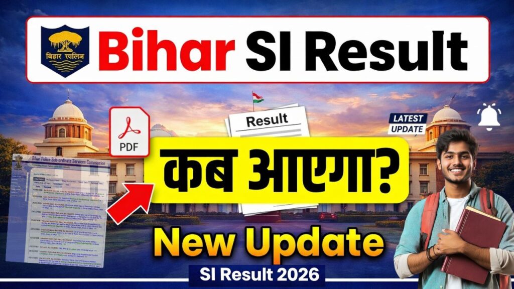 BPSSC Police Sub Inspector Prelims Result 2026