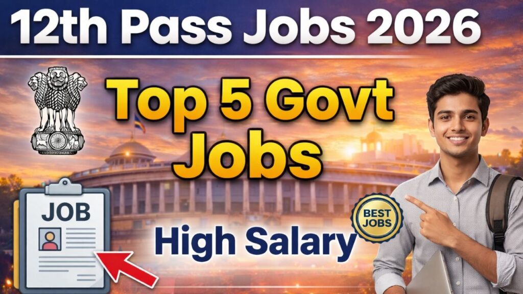 Top 5 Government Jobs After 12th