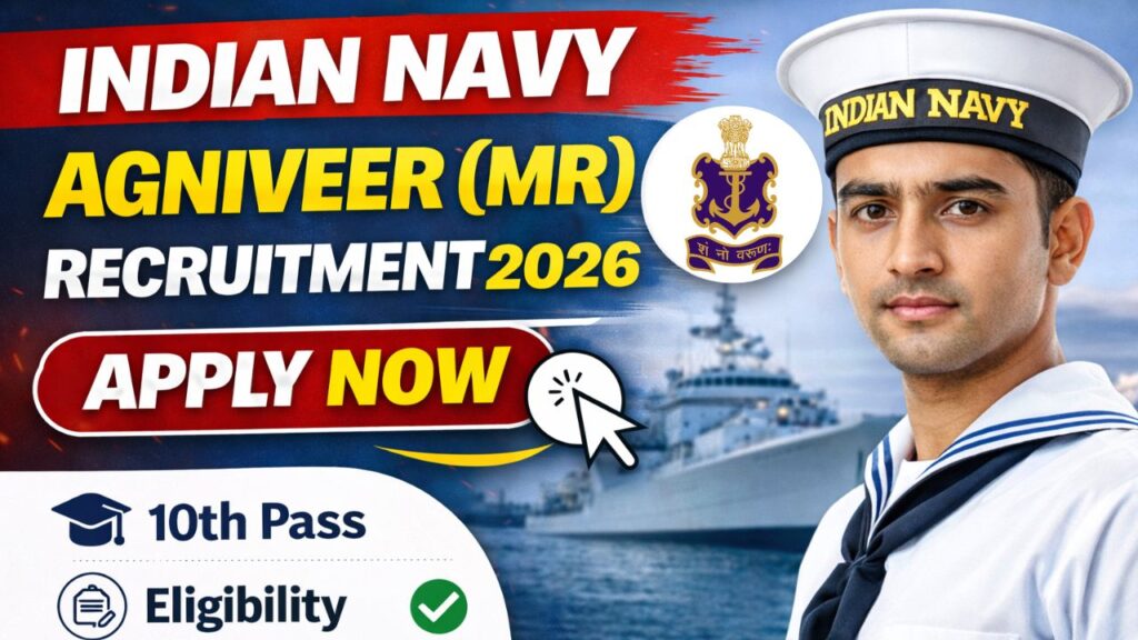 Indian Navy Agniveer (MR) Recruitment 2026