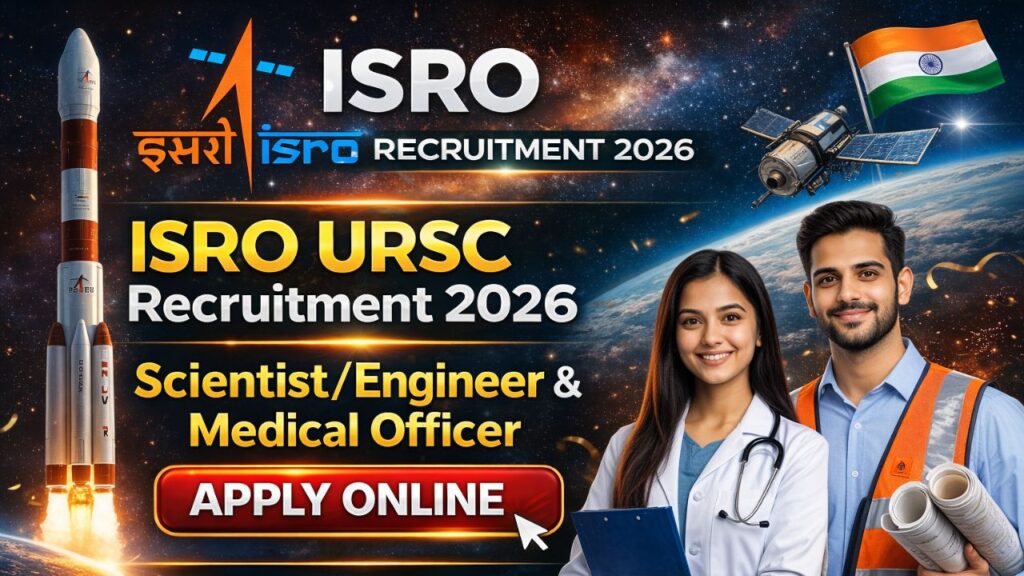 ISRO URSC Scientist/Engineer & Medical Officer Recruitment 2026