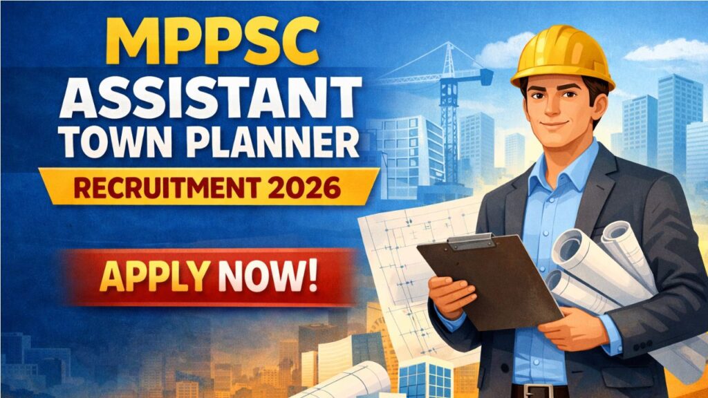 MPPSC Assistant Town Planner (ATP) Recruitment 2026