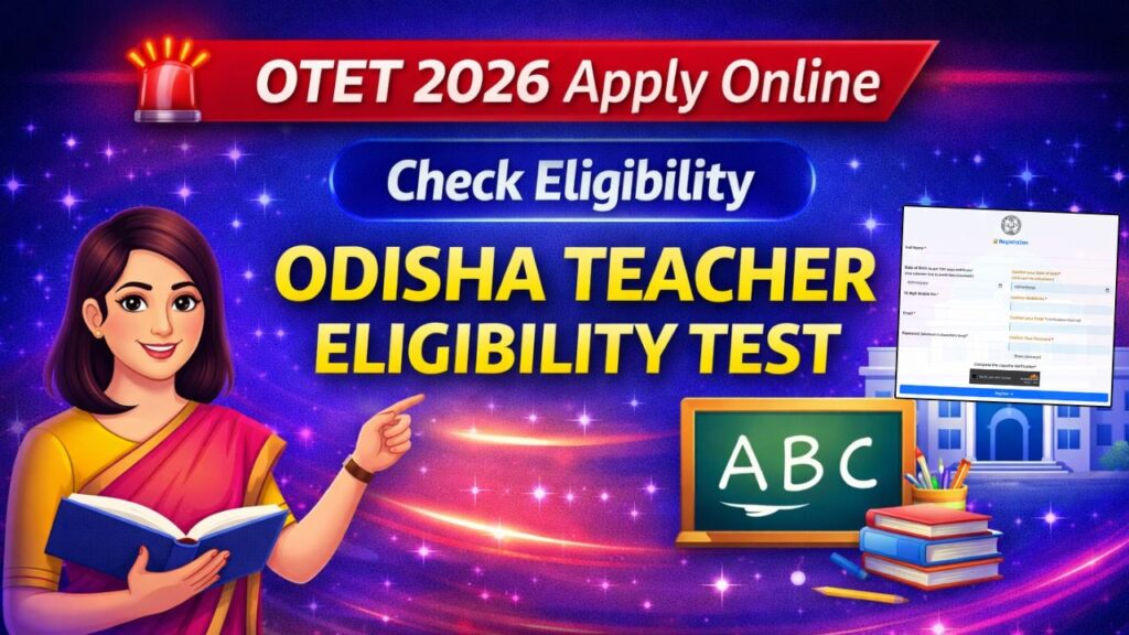 BSE Odisha OTET 2026