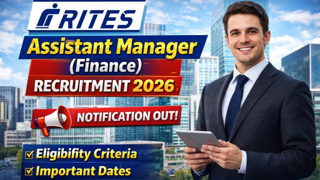 RITES Assistant Manager Recruitment 2026