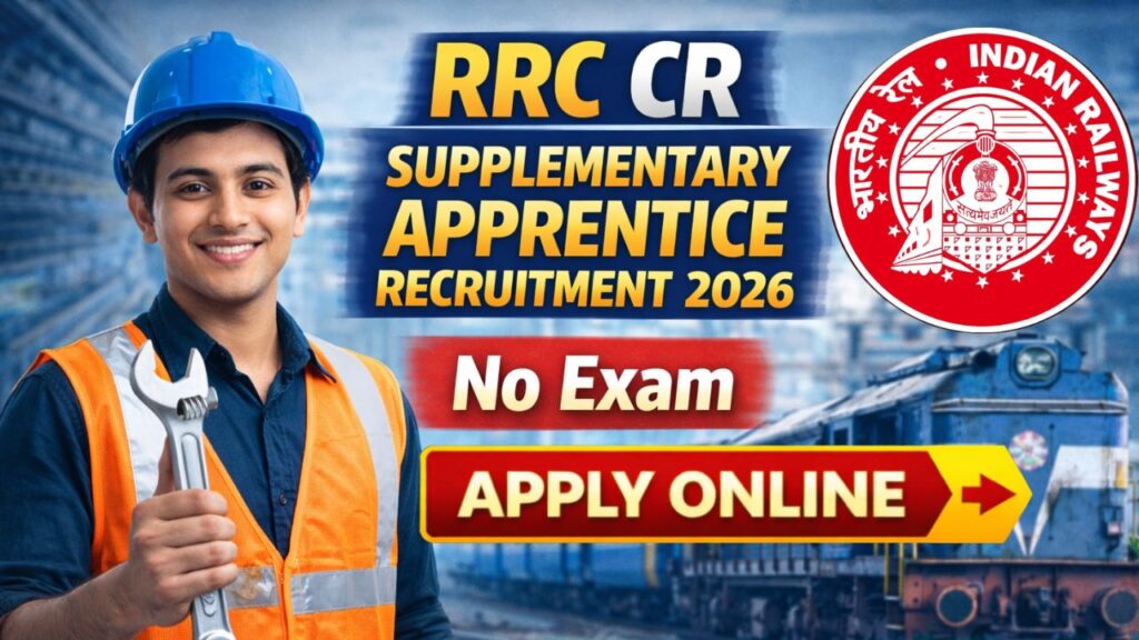RRC CR Supplementary Apprentice Recruitment 2026