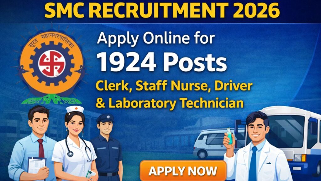 SMC Various Posts Recruitment 2026