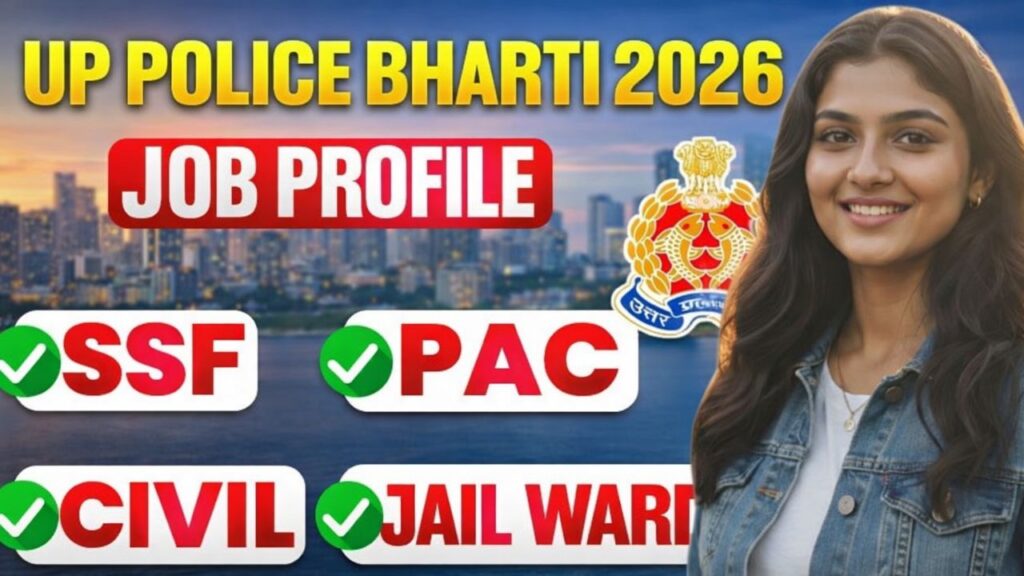 UP Police Constable Job Profile 2026