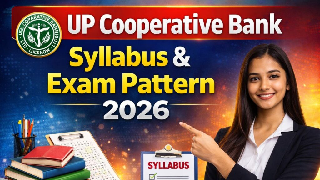 UP Cooperative Bank Syllabus & Exam Pattern 2026
